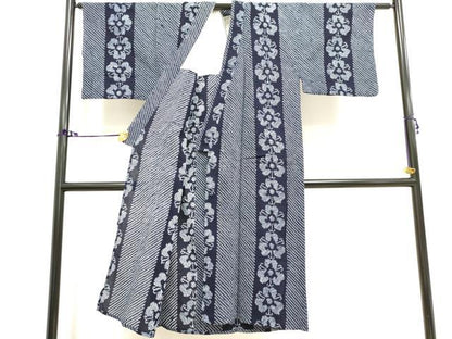 平和屋着物∴夏物 男性 浴衣 有松鳴海絞り 花間道 綿 逸品 DAAV7276cd