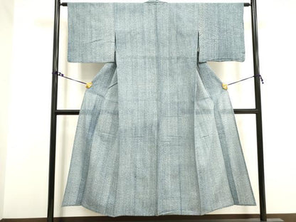 平和屋着物∴夏物 浴衣 網目文 綿 逸品 DAAV7287cd