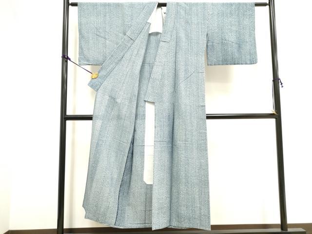 平和屋着物∴夏物　浴衣　網目文　綿　逸品　DAAV7287cd
