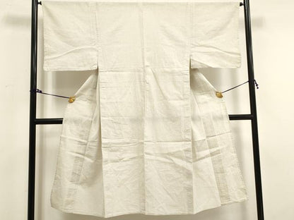 平和屋着物∴夏物 男性 阿波しじら織 浴衣 薄卵色 浴衣 綿 逸品 DAAV7295cd