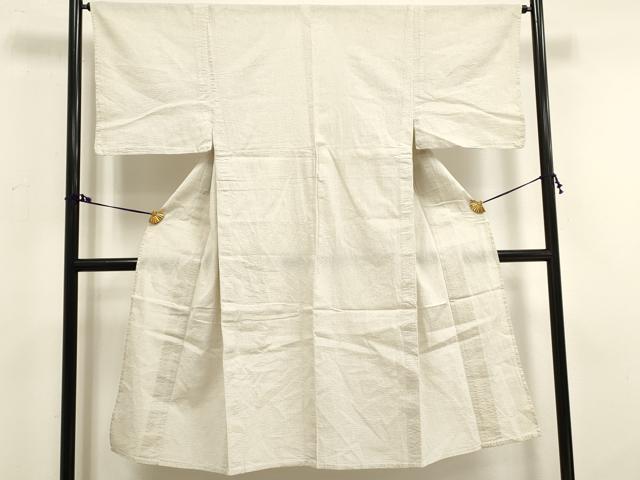 平和屋着物∴夏物 男性 阿波しじら織 浴衣 薄卵色 浴衣 綿 逸品 DAAV7295cd