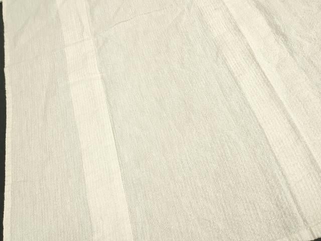 平和屋着物∴夏物 男性 阿波しじら織 浴衣 薄卵色 浴衣 綿 逸品 DAAV7295cd