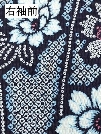 平和屋着物∴夏物 浴衣 枝花文 逸品 DAAV7308cd
