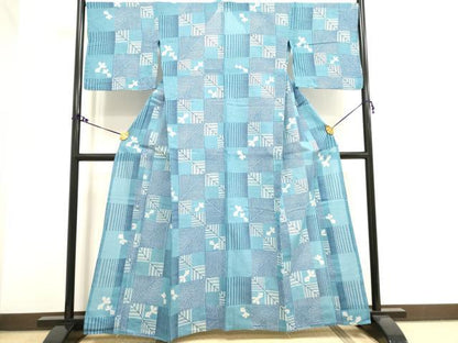 平和屋着物∴夏物 浴衣 綿紅梅 金魚 綿 逸品 DAAV7319cd