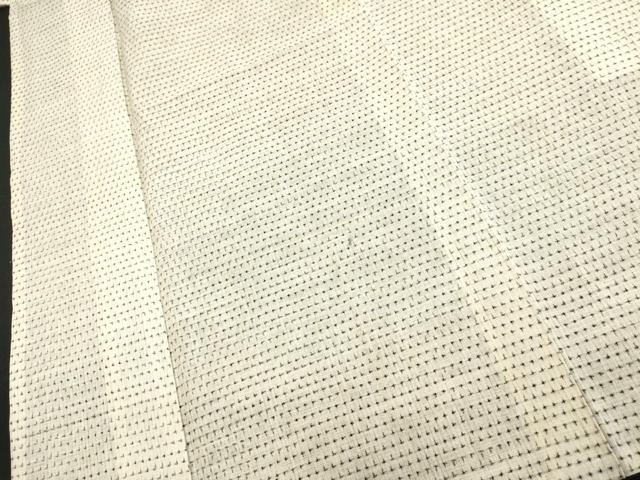 平和屋着物∴夏物　男性　浴衣　有松鳴海絞り　綿麻　逸品　未使用　DAAV7338cd