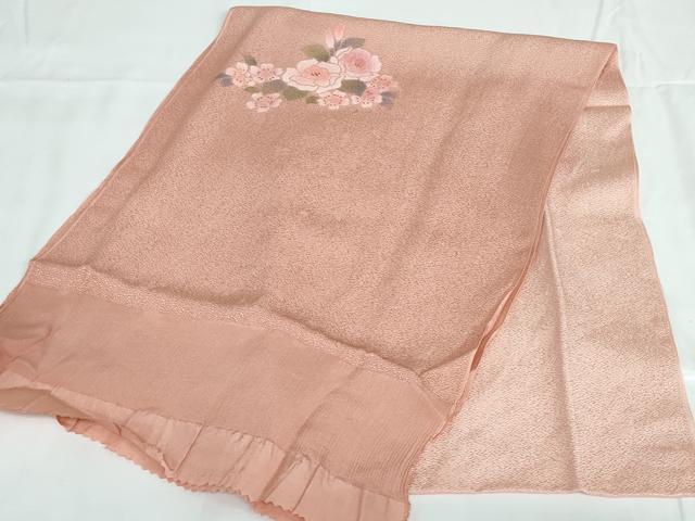 平和屋着物●和装小物 帯締め・帯揚げセット・木箱入り 舞花文 金彩 逸品 未使用 DAAV8017by