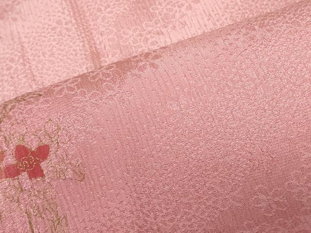 平和屋着物●和装小物 帯締め・帯揚げセット・箱入り 舞花文 暈し染め 金彩 逸品 未使用 DAAV8023by
