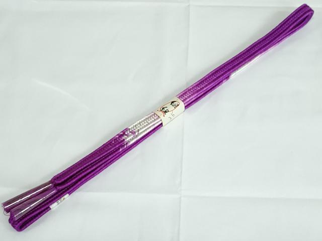 平和屋着物●和装小物　帯締め・帯揚げセット・箱入り　絞り　舞花文　逸品　未使用　DAAV8024by