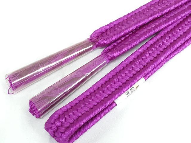 平和屋着物●和装小物　帯締め・帯揚げセット・箱入り　絞り　舞花文　逸品　未使用　DAAV8024by