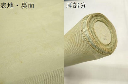 平和屋着物＊夏物 西陣 名古屋帯 帯反物 楓 金銀糸 証紙付き 逸品 未使用 DAAV8311zzz