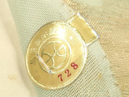 平和屋着物＊夏物 西陣 名古屋帯 帯反物 楓 金銀糸 証紙付き 逸品 未使用 DAAV8311zzz