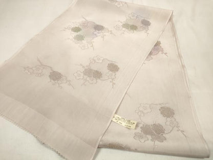 平和屋着物●和装小物　帯締め・帯揚げセット　梅丸文　手組紐　高麗組　金糸　逸品　未使用　DAAV8395zzz