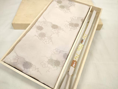 平和屋着物●和装小物　帯締め・帯揚げセット　梅丸文　手組紐　高麗組　金糸　逸品　未使用　DAAV8395zzz