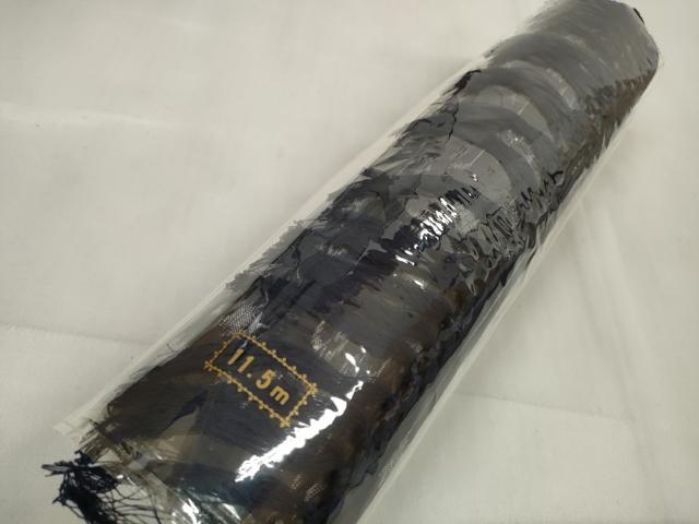 平和屋着物●伊予絣　反物　着尺　手織絵絣　証紙付き　綿　逸品　未使用　DAAV8403zzz