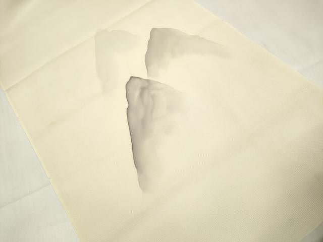 平和屋着物＊夏物 付下げ 解き反物 着尺 絽 手描き 遠山風景文 逸品 DAAV8435zzz