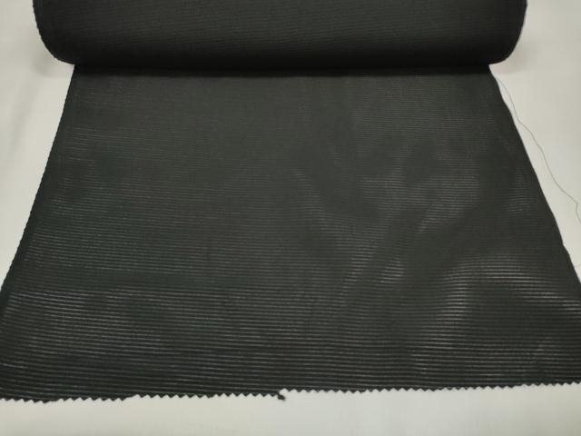 平和屋着物＊夏物　黒紋付　黒反物　着尺　絽　洗える着物　未使用　DAAV8436zzz