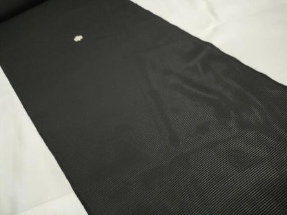 平和屋着物＊夏物　黒紋付　黒反物　着尺　絽　洗える着物　未使用　DAAV8436zzz