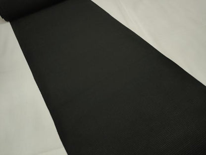 平和屋着物＊夏物　羽織・コート　黒生地　反物　羽尺　絽縮緬　逸品　未使用　DAAV8440zzz