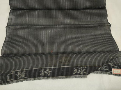 平和屋着物＊夏物 夏琉球 反物 着尺 縞 証紙付き 逸品 未使用 DAAV8444zzz