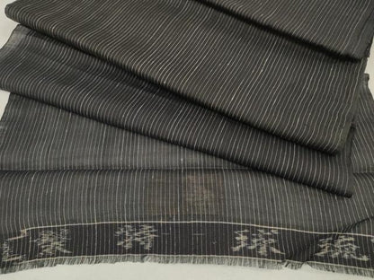 平和屋着物＊夏物 夏琉球 反物 着尺 縞 証紙付き 逸品 未使用 DAAV8444zzz