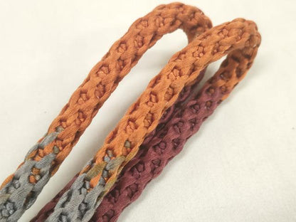 平和屋着物●和装小物 帯締め・帯揚げセット 横段文 逸品 未使用 DAAV8472zzz