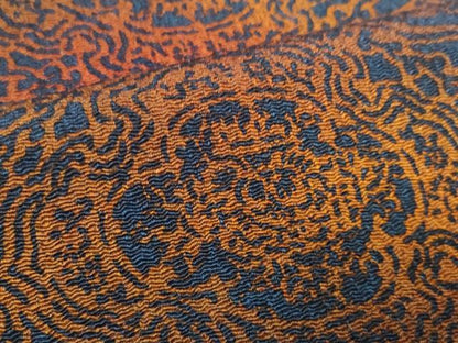平和屋着物●和装小物　帯締め・帯揚げセット　正倉院花文　手組紐　逸品　未使用　DAAV8473zzz