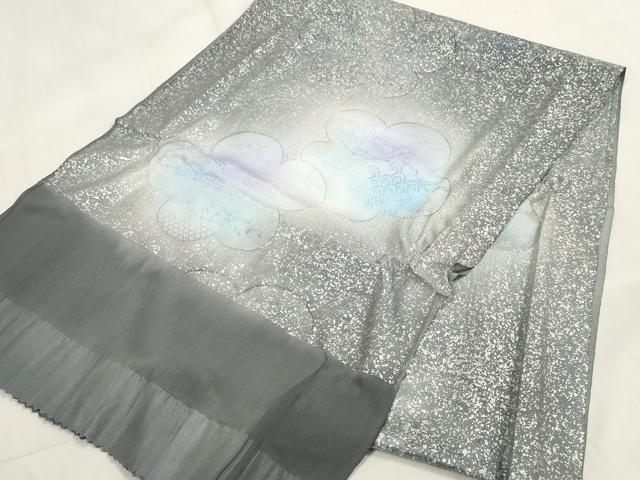 平和屋着物●和装小物　帯締め・帯揚げセット　地紋起こし　花重ね　暈し染め　逸品　DAAV8475zzz