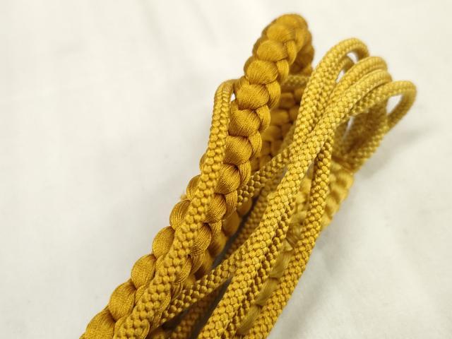 平和屋着物○和装小物 帯締め・帯揚げセット 振袖用 総絞り 流水花文