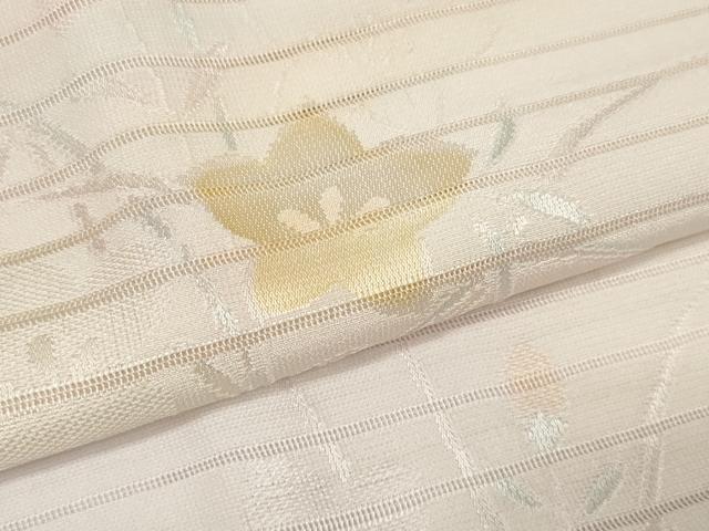 平和屋着物＊夏物　和装小物　帯締め・帯揚げセット　絽　夏の粋　桔梗　暈し染め　丹後ちりめん　逸品　未使用　DAAV8483zzz