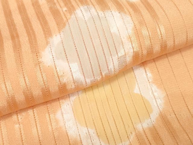 平和屋着物＊夏物 和装小物 帯締め・帯揚げセット 縦絽 絞り 舞花文 手組紐 逸品 未使用 DAAV8484zzz