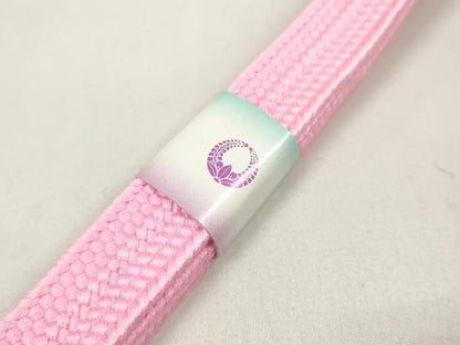 平和屋着物●和装小物　帯締め・帯揚げセット　中抜き絞り　菊　逸品　未使用　DAAV8493zzz