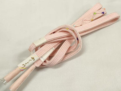 平和屋着物●和装小物　帯締め・帯揚げセット　部分絞り　やくよけ紐　逸品　未使用　DAAV8507zzz