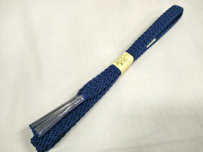 平和屋着物＊夏物 和装小物 帯締め・帯揚げセット 絽 雲菊地紋 組紐 逸品 未使用 DAAV8510zzz