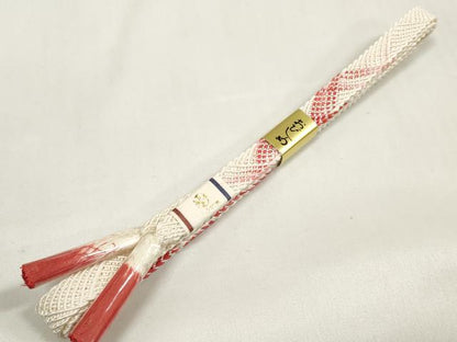 平和屋着物＊夏物 和装小物 帯締め・帯揚げセット 縦絽 絞り 萩 逸品 未使用 DAAV8512zzz