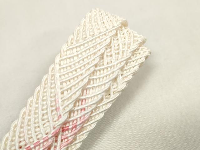 平和屋着物＊夏物 和装小物 帯締め・帯揚げセット 縦絽 絞り 萩 逸品 未使用 DAAV8512zzz