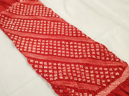 平和屋着物●和装小物　帯締め・帯揚げセット　中抜き絞り　斜線　金糸　逸品　未使用　DAAV8514zzz