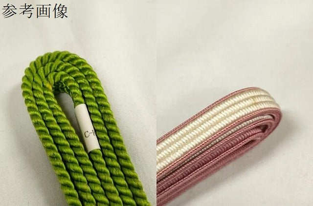 平和屋着物●和装小物　帯締め10本セット　組紐　高麗組　金糸　小田急・松坂屋扱い　全て正絹　逸品　未使用　DAAV8518zzz