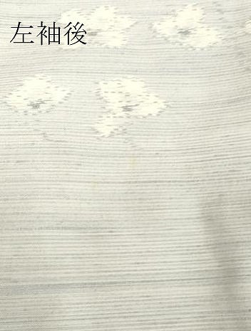 平和屋着物●上質な紬 草花文 正絹 逸品 DAAV8528tw