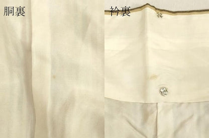 平和屋着物●上質な紬 間道 正絹 逸品 DAAV8536tw