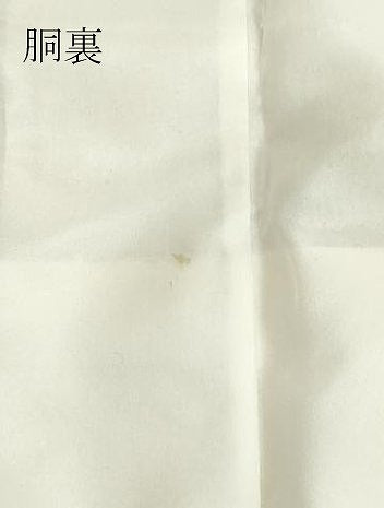 平和屋着物●京加賀友禅　百貫達雄監修　色無地　加賀の四季　霞地紋　潤色　反端付き　正絹　逸品　DAAV8547tw