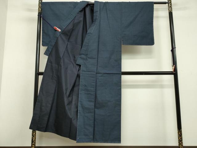 平和屋着物●男性 本場大島紬 アンサンブル 100亀甲 総詰め 正絹 逸品 未使用 DAAV8553tw