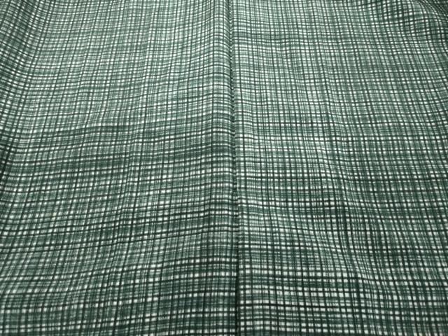 平和屋着物●男性 本場大島紬 アンサンブル 100亀甲 総詰め 正絹 逸品 未使用 DAAV8553tw