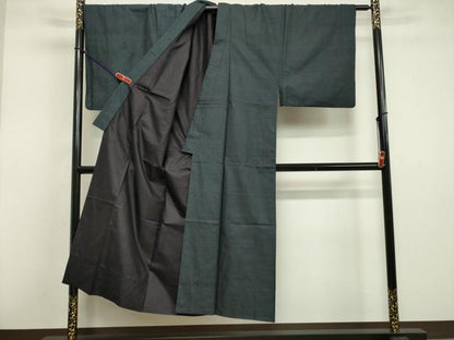 平和屋着物●男性 本場大島紬 アンサンブル 100亀甲 総詰め 正絹 逸品 DAAV8557tw