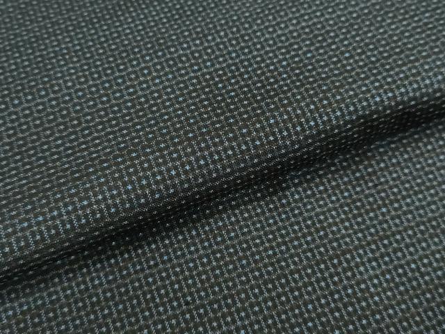 平和屋着物●男性 本場大島紬 アンサンブル 100亀甲 総詰め 正絹 逸品 DAAV8557tw