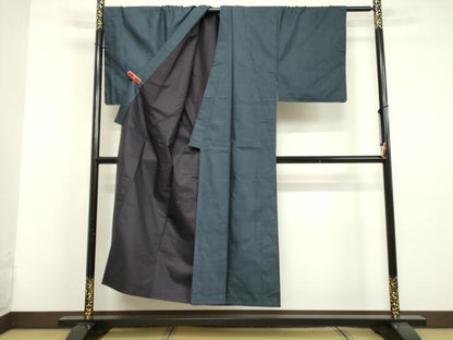 平和屋着物●男性　本場大島紬　100亀甲　総詰め　正絹　逸品　DAAV8558tw