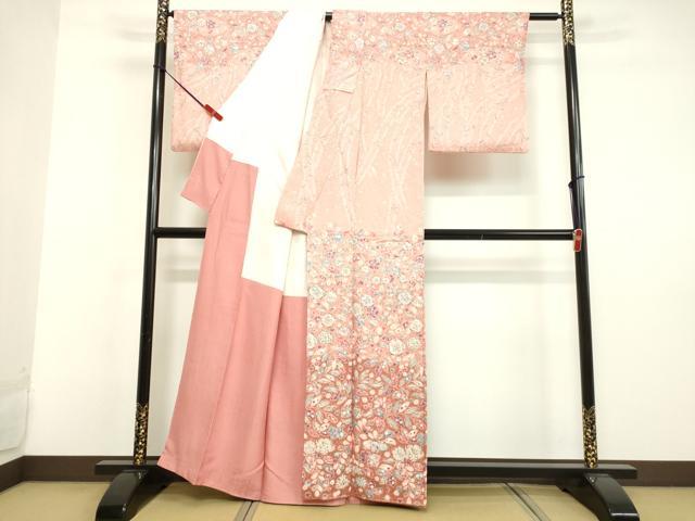 平和屋着物●訪問着　絞り　辻が花　正絹　逸品　DAAV8570tw