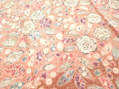 平和屋着物●訪問着　絞り　辻が花　正絹　逸品　DAAV8570tw