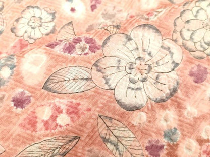 平和屋着物●訪問着　絞り　辻が花　正絹　逸品　DAAV8570tw