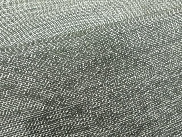 平和屋着物●訪問着 紬地 市松文様 正絹 逸品 DAAV8613tw