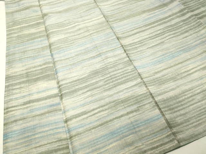 平和屋着物●上質な紬 霞文 正絹 逸品 DAAV8635tw